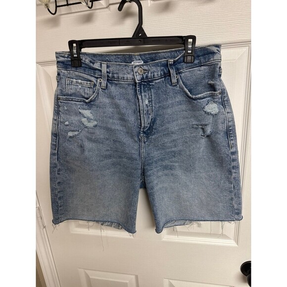 Women’s Old Navy Distressed Boy Shorts Size 7 - Picture 1 of 2